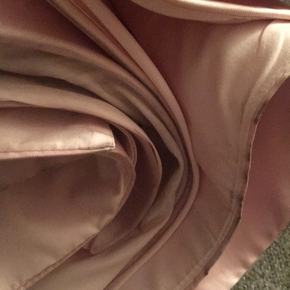 Custom princess dress with high slit blush pink - Picture 8 of 8